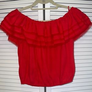 Alice & Olivia strapless top